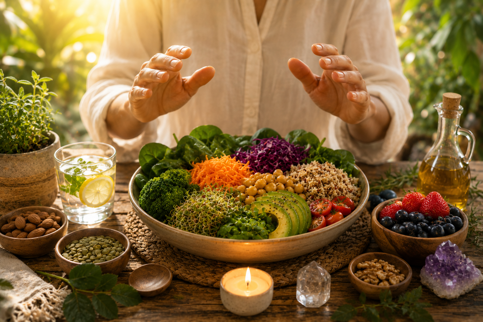 El prana de los alimentos: nutrición espiritual para una vida de mayor vibración