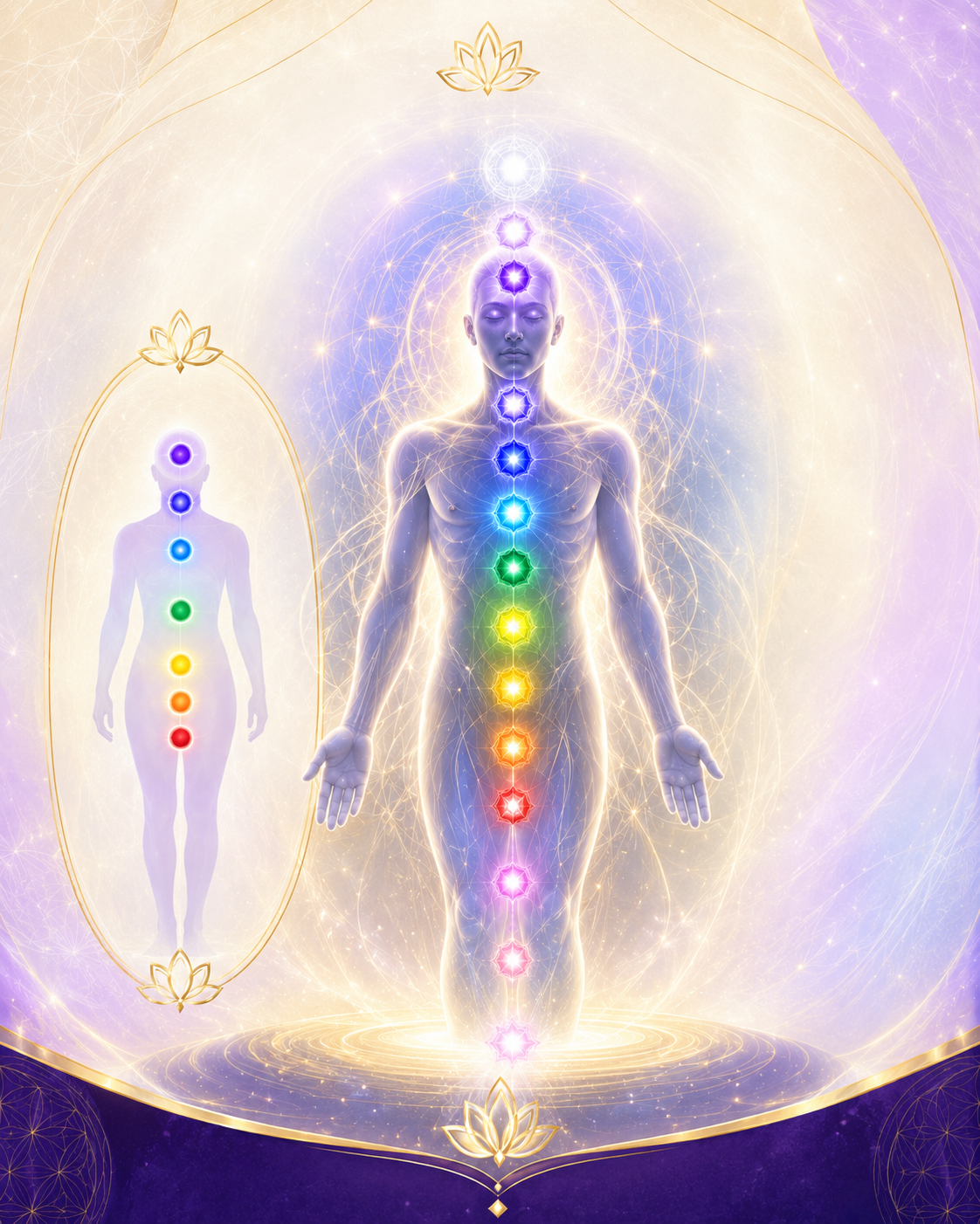¿Por qué Sanación Pránica trabaja con 11 chakras y no solamente con 7?