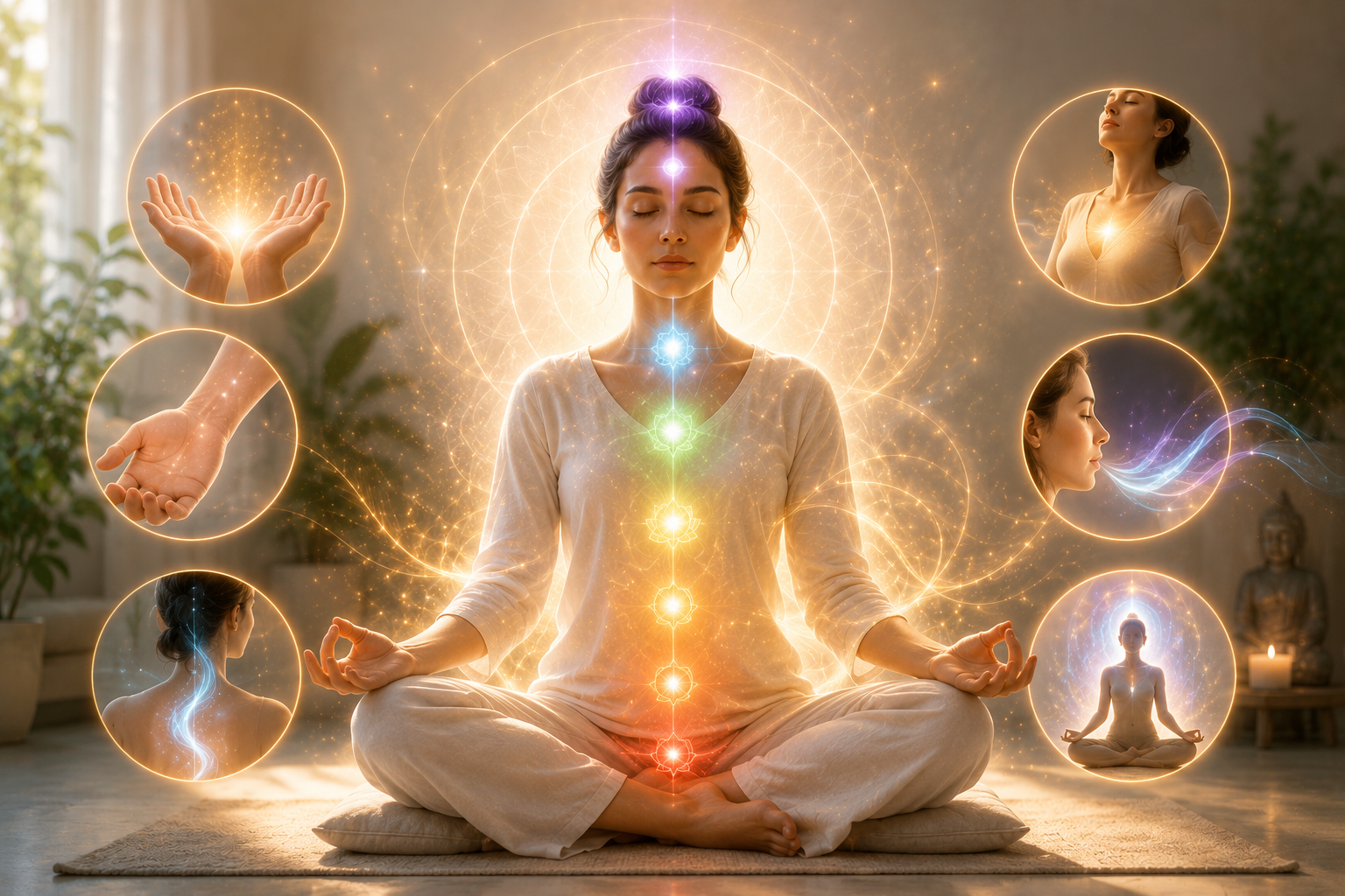 ¿Por qué algunas personas sienten calor, hormigueo o expansión al meditar?