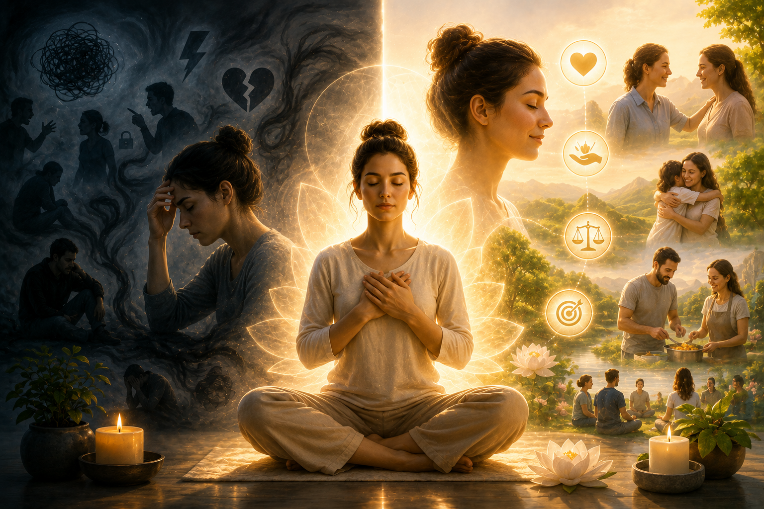 Las cinco virtudes de Arhatic Yoga aplicadas a la vida cotidiana